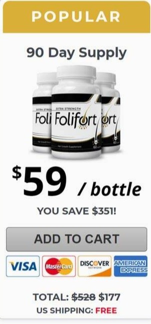 FoliFort - 3 bottles